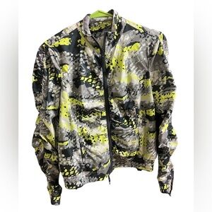 Calvin Klein XS full zip Y2K inspired Retro performance Exercise jacket